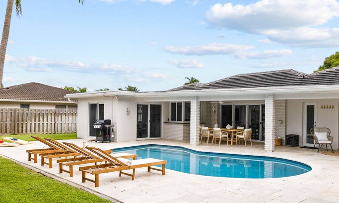 Boca Square House | Boca Belle - Exquisite Beach Oasis - Heated Pool