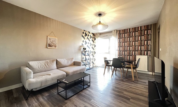 La Faourette Apartment | Boheme - 6p - Spacieux 3ch/Balcon/Wifi/Métro