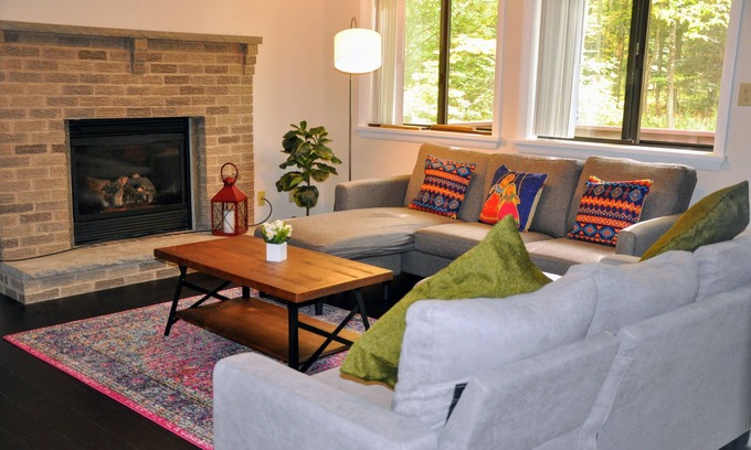 Hamlin Cabin | Bohemian, Luxurious Retreat in Hideout, Poconos.