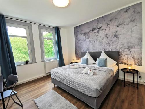 Ilmenau Apartment | BohnApartments - Stadtblick Zechenhaus - Balkon - gratis Parkplatz - WLAN - sehr ruhig - barrierearm