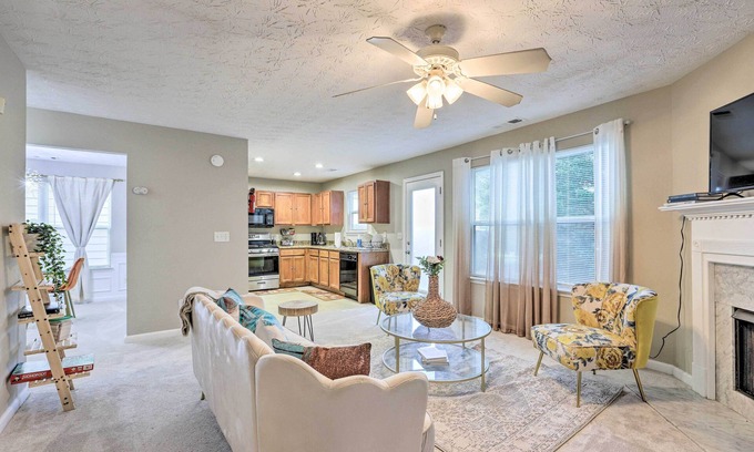 Union City House | Boho Union City Home < 20 Mi to Dtwn Atlanta!