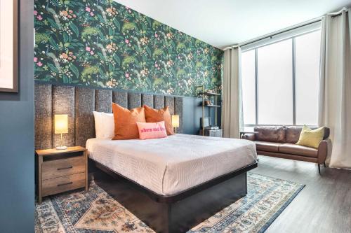Macon Apartment | Bold and Bright Stay with Cher & Etta James Flair