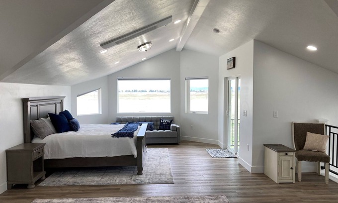 Garden City House | Booking now for Summer 2024! Come stay at Sunrise View w/private hot tub and RV parking