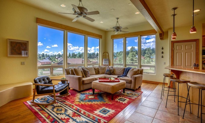 Pagosa Highlands Cabin | Borders National Forest for Great Hikes, Wonderful Views, Luxury