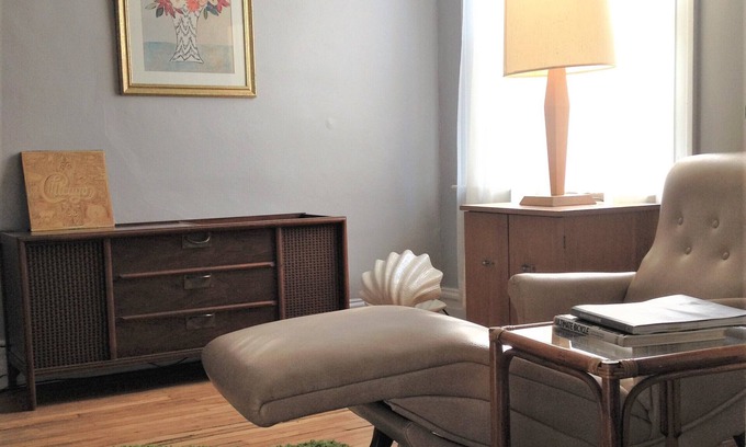 Tower Grove South Apartment | Botanical Garden & Foodie's Dream 950 Sq Ft of Mid Century Swank in St. Louis