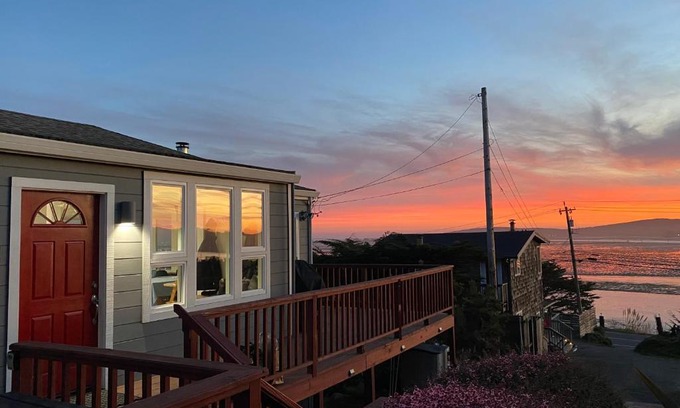 Old Town House | Boutique Ocean View Home with Private Hot Tub