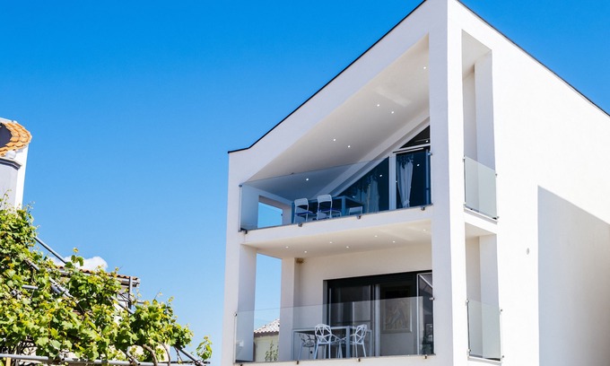 Kosljun Apartment | Boutique Villa Nirvana 2 - Pure island paradise in the Adriatic Sea (The View)