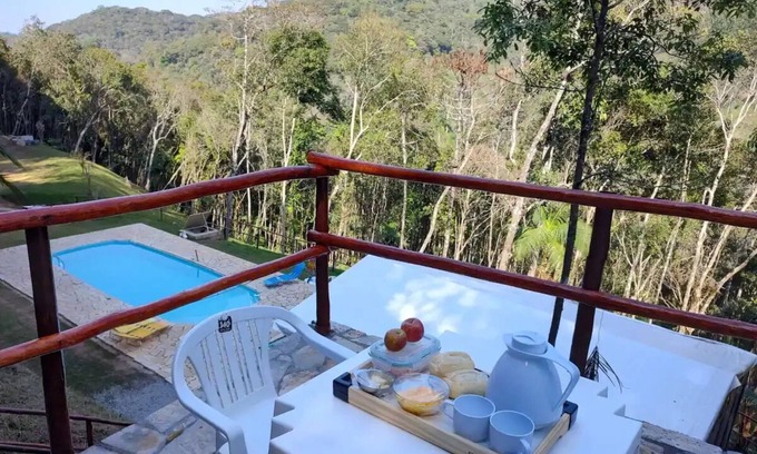 Juquitiba Cottage | Jangala - Domo na Mata com Cachoeira Particular