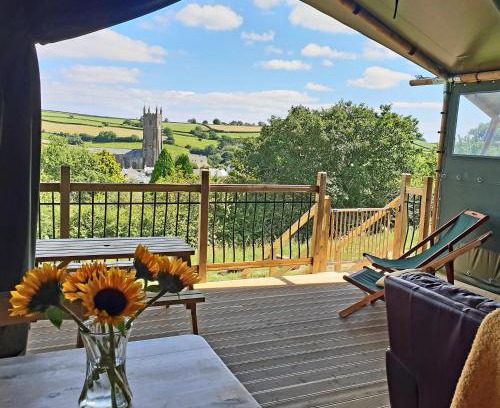 Ivybridge Other | Brackenhill Glamping - Safari Tent with Hot Tub