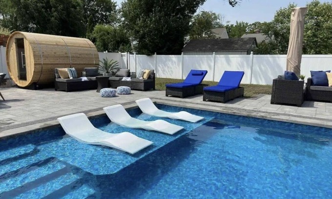 Neptune City House | Bradley Beach 5-BR Pool/Jacuzzi 1mile from Beach