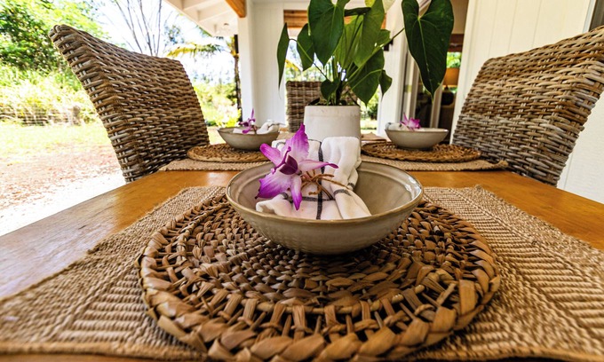 Keaau House | Brand new 2 bedrm/1 bath on .3 acre - privacy, style, class! Impeccable design!