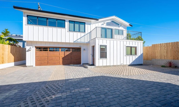 Grover Beach House | Brand new 3 bedroom 2-1/2 bath modern farmhouse style beach house.