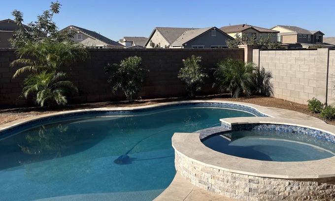 Queen Creek House | Brand new 3 bedroom home with hottub and pool