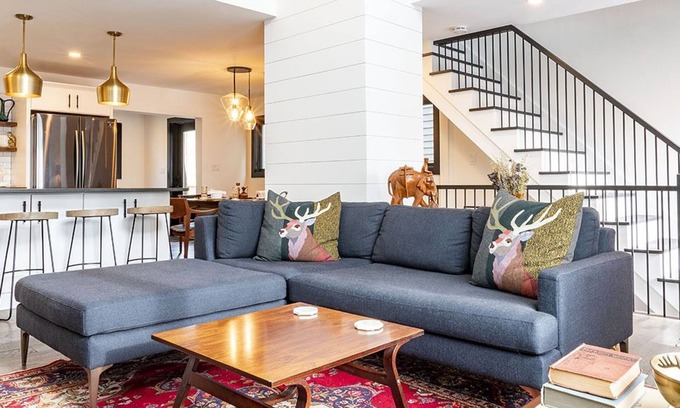 Hudson House | BRAND NEW 4 story home minutes from Warren St w/a King Suite!