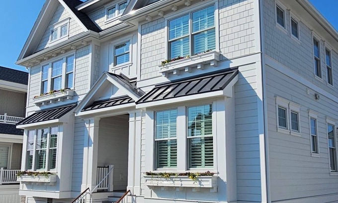 Stone Harbor House | Brand New 5 Bedroom Bay Front Home with Pool - Open rental 9/4/25-9/11/25