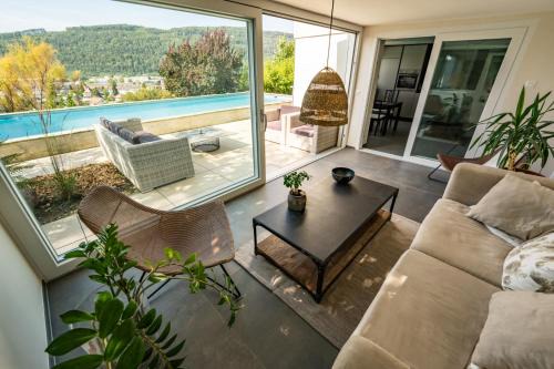 Rothrist Apartment | Brand New Apartment with Pool and Amazing View