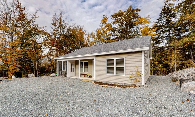 Town Hill Cottage | Brand New Cottage with Screened Porch & Woodland Views - Close to Acadia