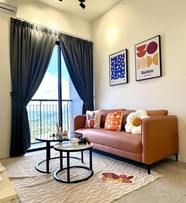 Central Seberang Perai Apartment | Brand New Cozy Apartment 4BR9Pax