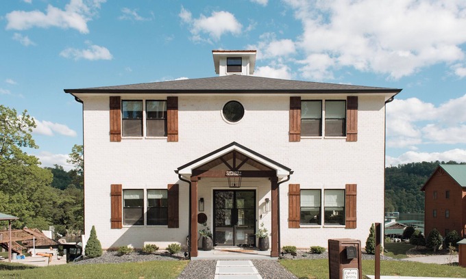 Jacksboro House | BRAND NEW- HAS IT ALL! Luxury Farmhouse Lakefront Home