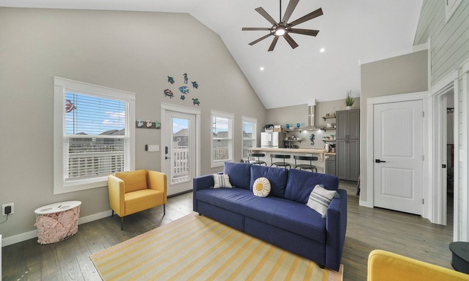 Caplen House | Brand New Home! Pet Friendly! Gulf Views! Playground!