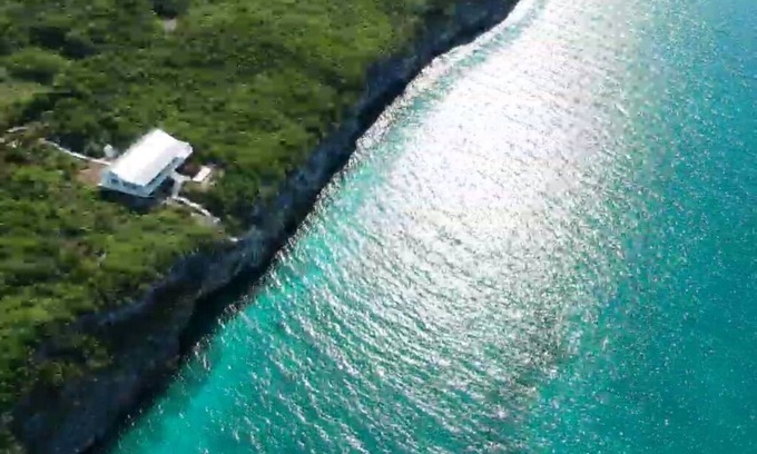 Gregory Town House | Brand NEW Home Right on the Caribbean with Outdoor Shower and Steps to Water!