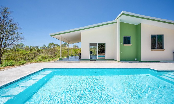 Marbella House | Brand-new home in lush setting with private pool & washer/dryer - near beach