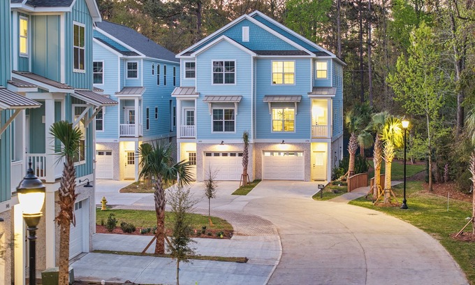 Palmetto Dunes House | Brand New LUX Townhome-Mins to Beaches, Game Room!