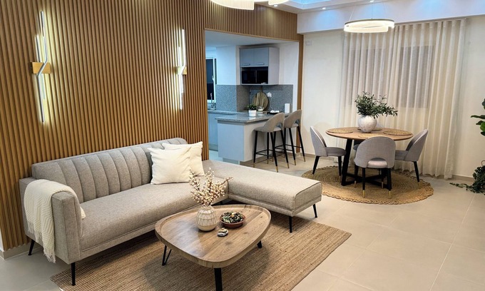 Evaristo Morales Apartment | Brand new luxury New 3BR/3.5BA APT in Downtown Santo Domingo Next to Acropolis