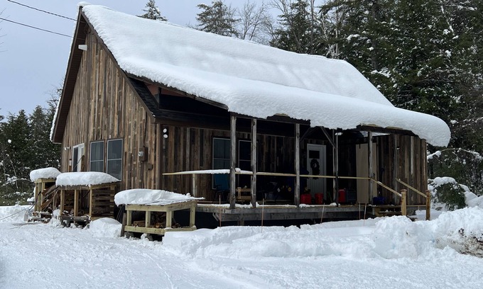 Eaton Center Cabin | Brand New Remodeled Cabin with Wood Stove on 7 Acres