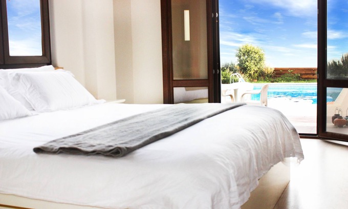 Anogyra Villa | Brand New stone-built Villa With Private Pool And Sea Views