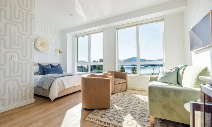 Sitka Apartment | Brand new studio rental is the perfect combination of luxury and convenience.