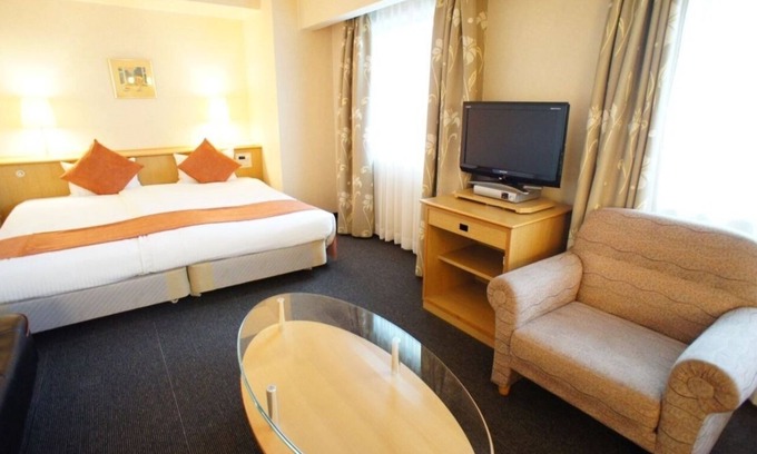 Suminoe Hotel | Breakfast included Hollywood twin smoking 36 s/Osaka Ōsaka