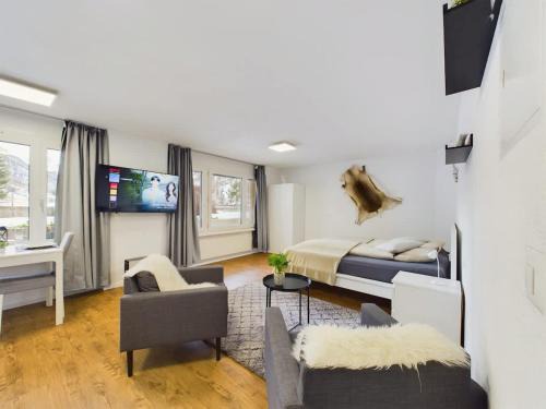 Taesch Apartment | Breathtaking View Apartment near Zermatt with Parking