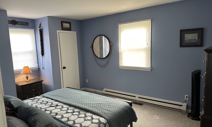 Southend Condo | Brigantine 2BR 1.5BA Bottom Floor Condo with Tesla/EV Charger