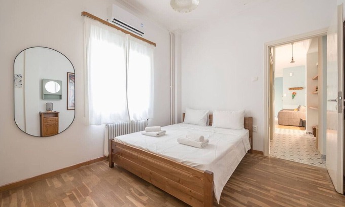 Kypseli Apartment | Bright and Designed 1BR Apartment Centric Area
