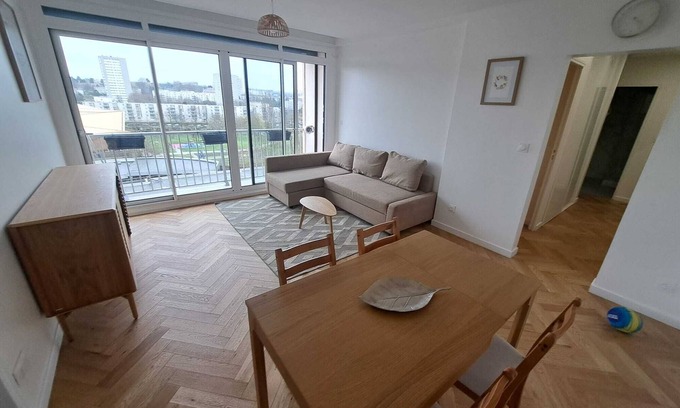 Antony Apartment | Bright apartment in Antony near Paris and the Parc de Sceaux