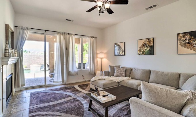 Terra Lago House | Bright Indio Escape with Private Pool and Spa!