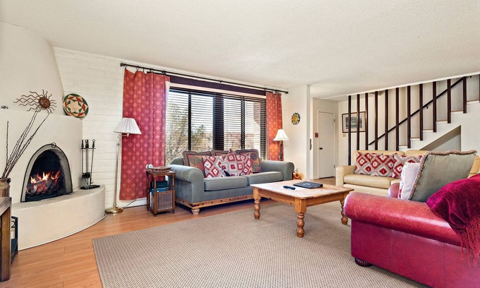 Northeast Santa Fe Hotel | Bring Everyone Along - Wood Fireplace, Pool/Hot Tub Access, Downtown