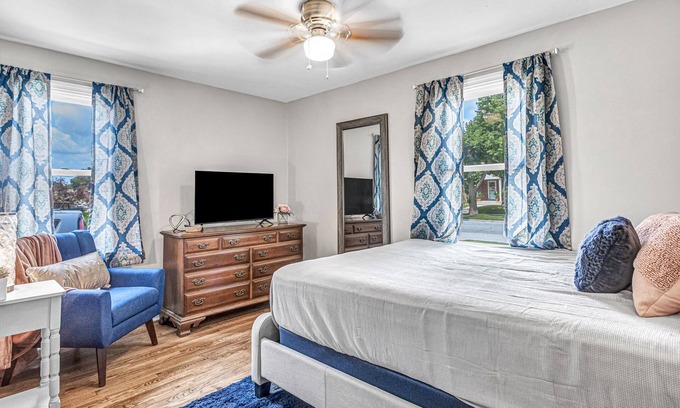 Sheboygan Apartment | Broadway Hideaway: Monthly Stays Welcome!