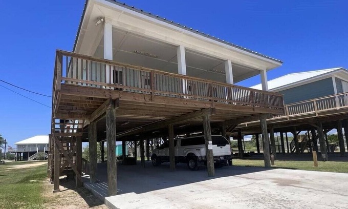 Grand Isle House | Broussard's Duplex A, Coastal Realty Group, Grand Isle, LA