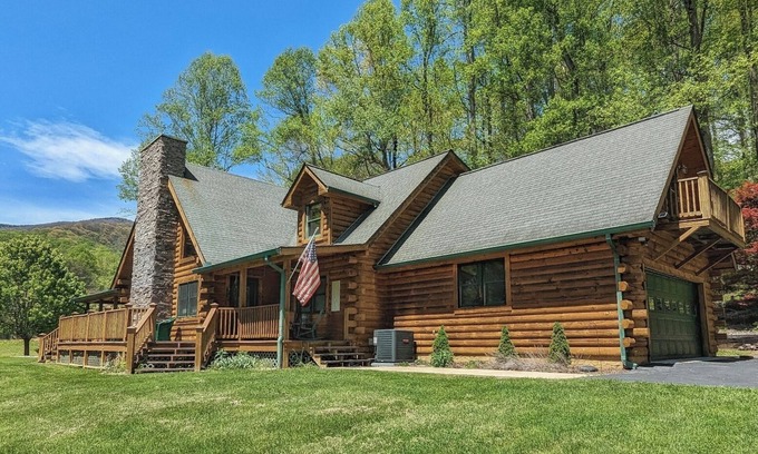 Waynesville House | Buck Run on Balsam Ridge, Log Home, A place for togetherness, Well Stocked