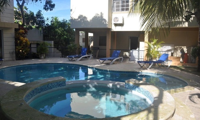 La Esplanada Condo | Budget 3-Bedroom Guest-Friendly Condo with Pool in Downtown Sosúa