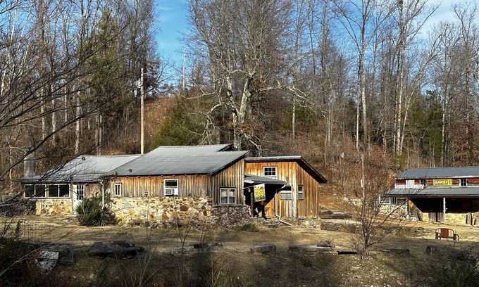 Mountain View Other | Bumpy’s Hollow~tranquil farmhouse built around a mid-1800's hand hewn log cabin