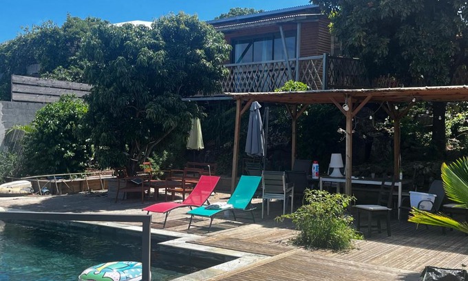 Saint-Paul Apartment | bungalow vue mer au Village de l’Eperon