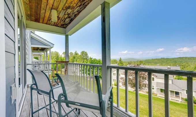 East Burke Condo | Burke Mountain Vacation Rental: Ski-In/Ski-Out!