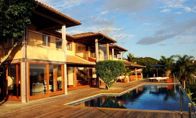 Ossos Villa | Buz034 - Luxury house with 4 suites, pool and sea view