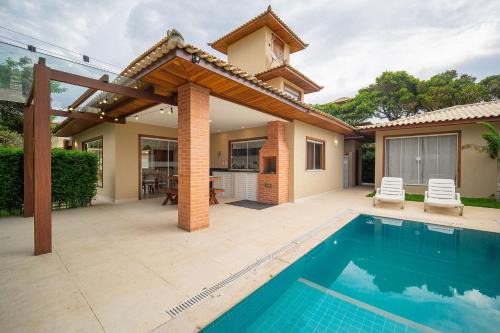 Praia Rasa House | Bz38 Casa a 200m da praia c/piscina privativa