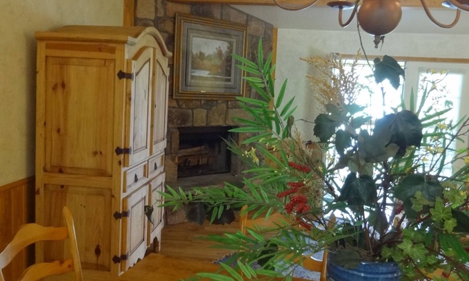 Mount Ida Cottage | C16, Two bedroom, two bath, log-sided Harbor North luxury cottage with hot tub overlooking Lake Ouachita. by RedAwning