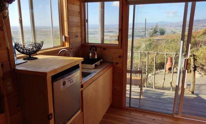 Maneadero Ski Chalet | Cabañita en Ecoproyecto ideal para parejas