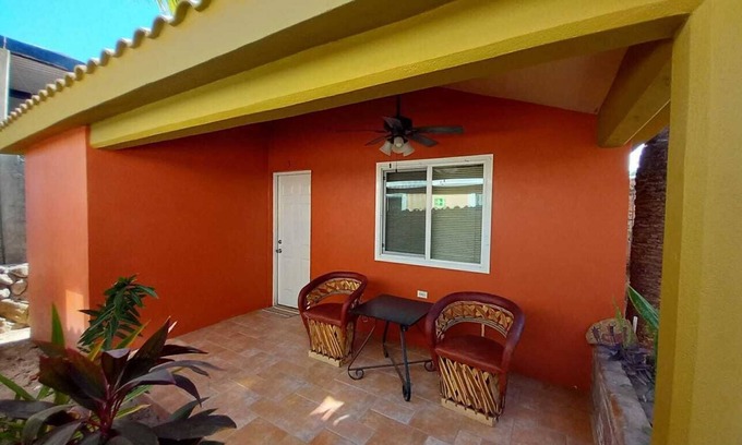 Loreto Cabin | Cabana #3 pool view in the quiet corner